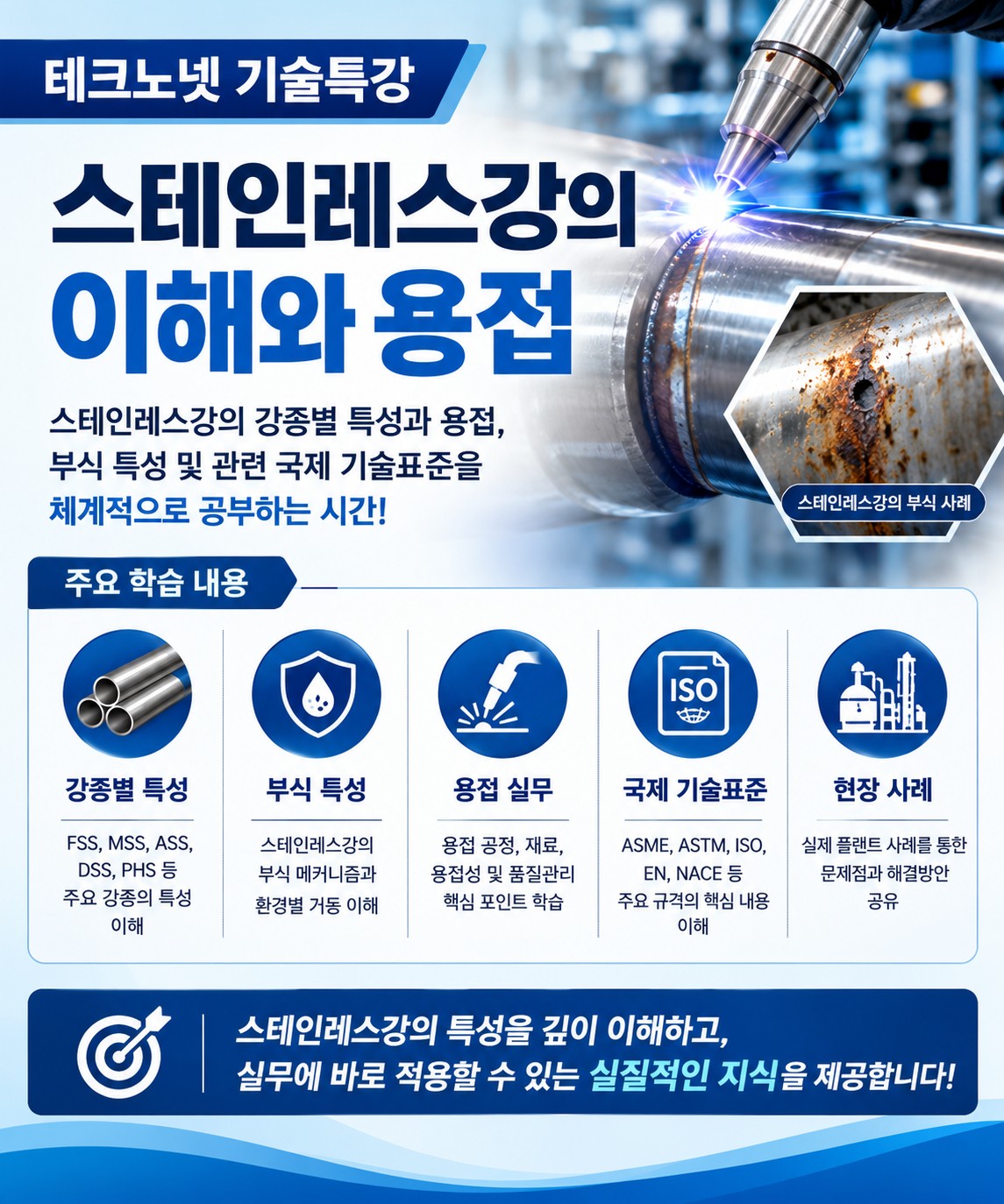 스테인레스강의 이해와 용접