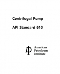 API 610 Centrifugal Pump