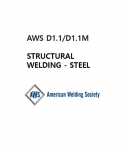 AWS D1.1 Structural Welding - Steel
